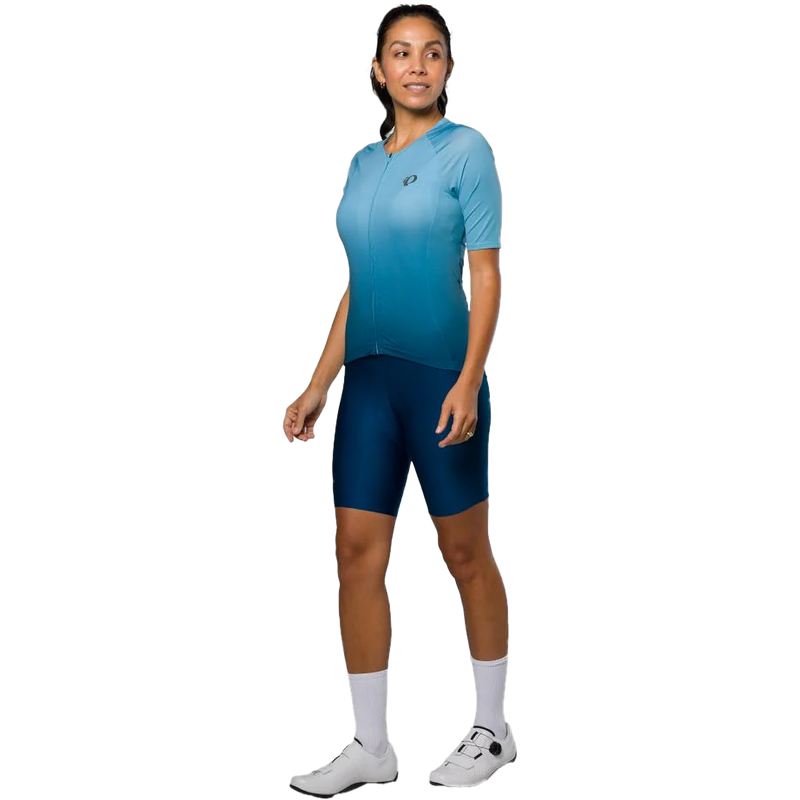 Women's Attack Air Jersey, Pearl Izumi Women's Attack Air Jersey in Air Blue Gradient front