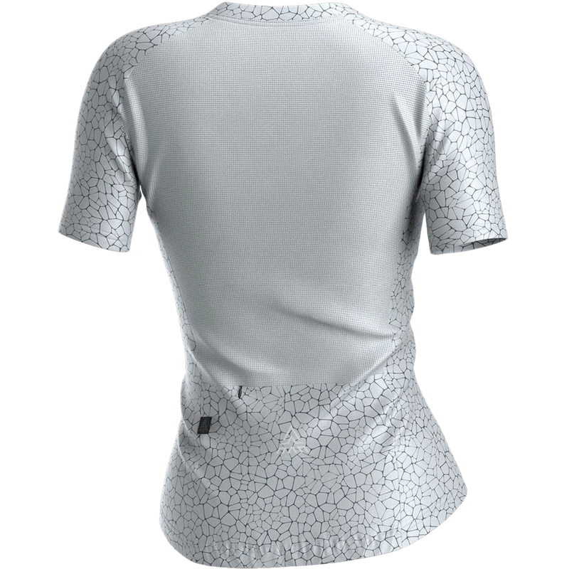 Women's Quartz Short Sleeve Tech Shirt, Adicta Lab Women's Quartz Short Sleeve Tech Shirt in Ice Navy back