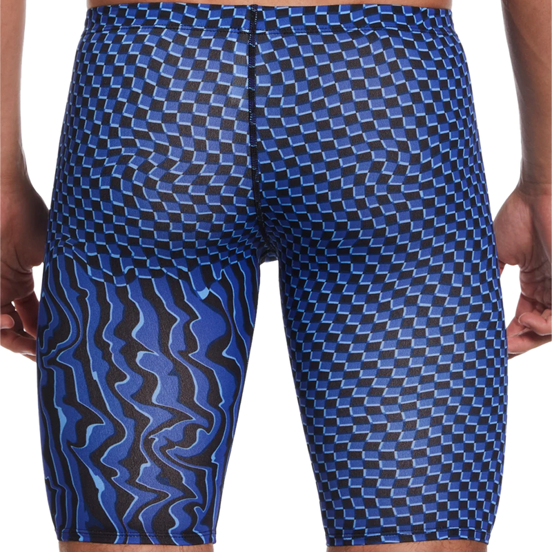 Youth Drippy Check Jammer, Nike Swim Youth Drippy Check Jammer back