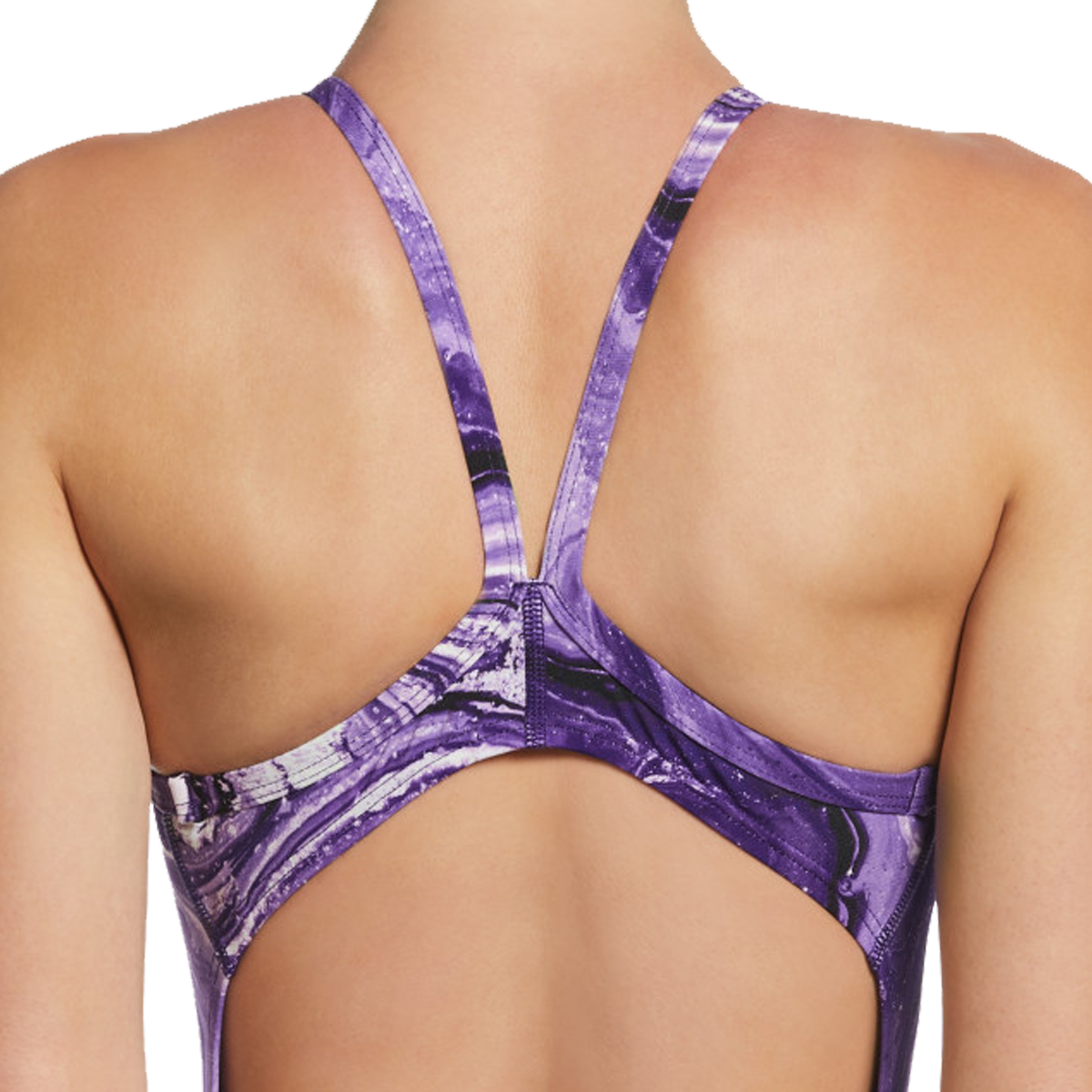 Women's Crystal Wave Racerback One Piece alternate view