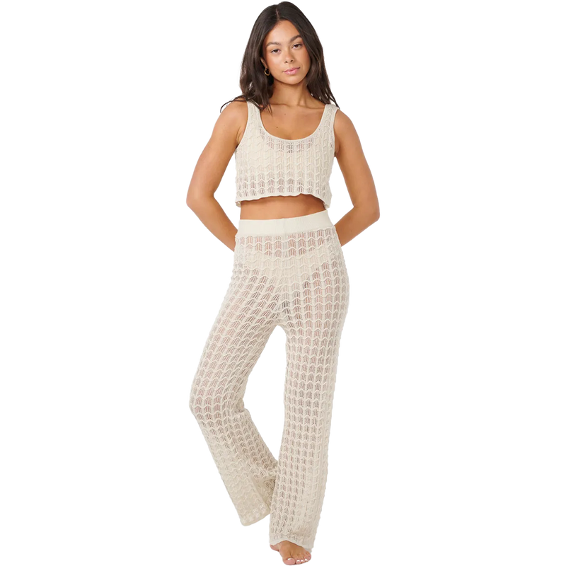 Women's Santorini Sun Crochet Pant, Rip Curl Women's Santorini Sun Crochet Pant in Shell