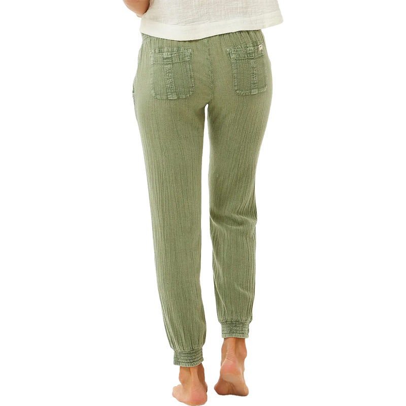 Women's Classic Surf Pant, Rip Curl Women's Classic Surf Pant in Sage back