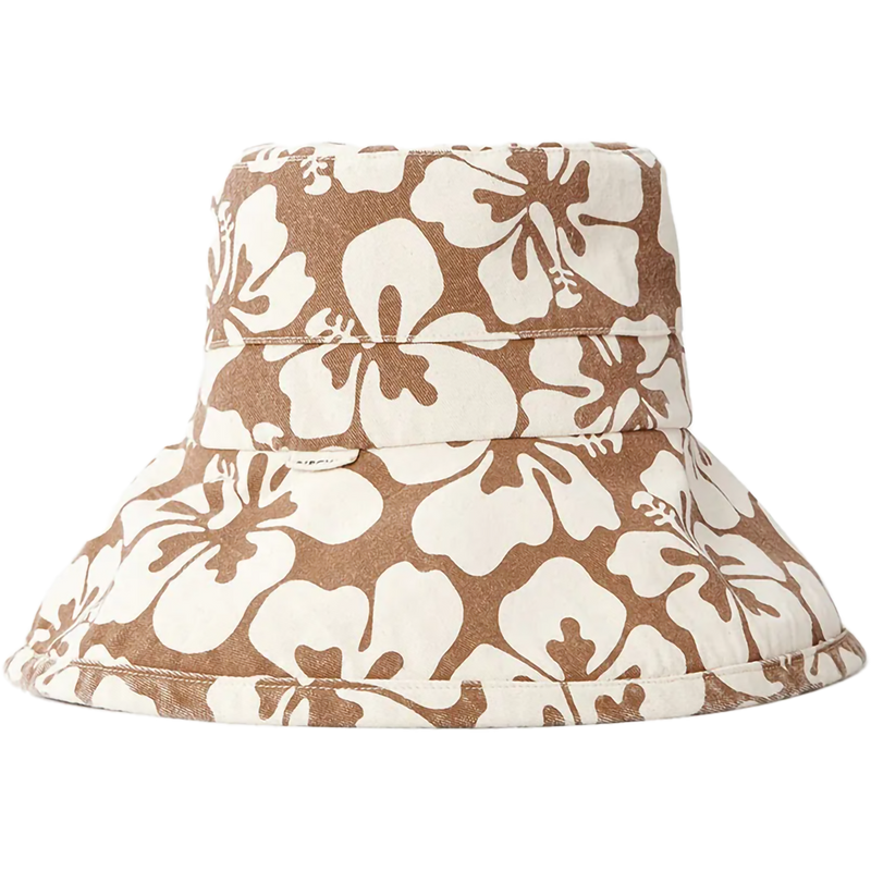 Women's Tres Cool UPF Sun Hat, Rip Curl Women's Tres Cool UPF Sun Hat in Brown/Off White