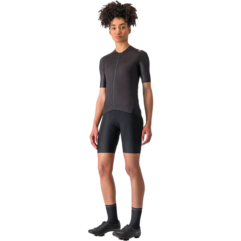 Women's Espresso Jersey, Castelli Women's Espresso Jersey in Black front