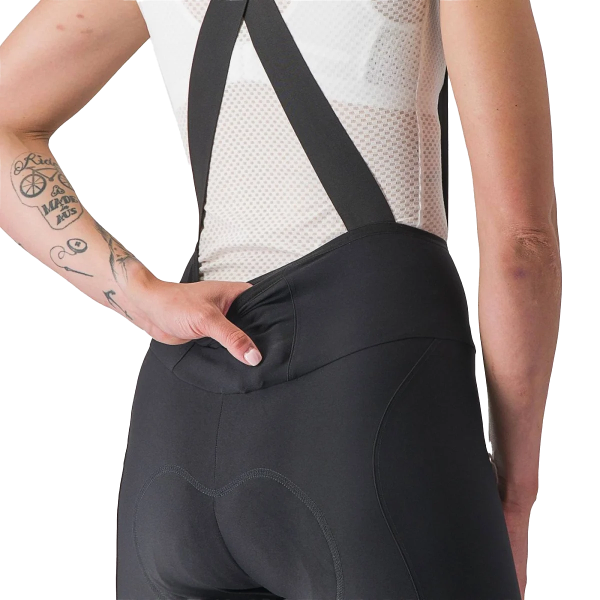 Women's Espresso DT Bibshort alternate view