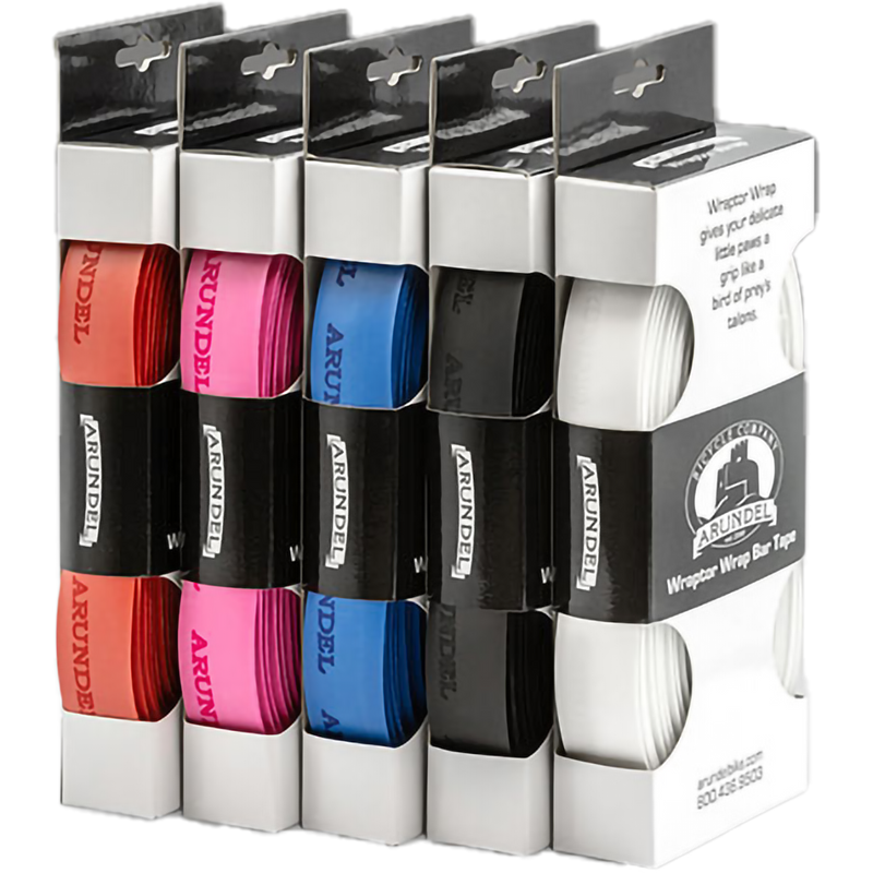 Wraptor Wrap Bar Tape Black, Wraptor Wrap Bar Tape Black in package