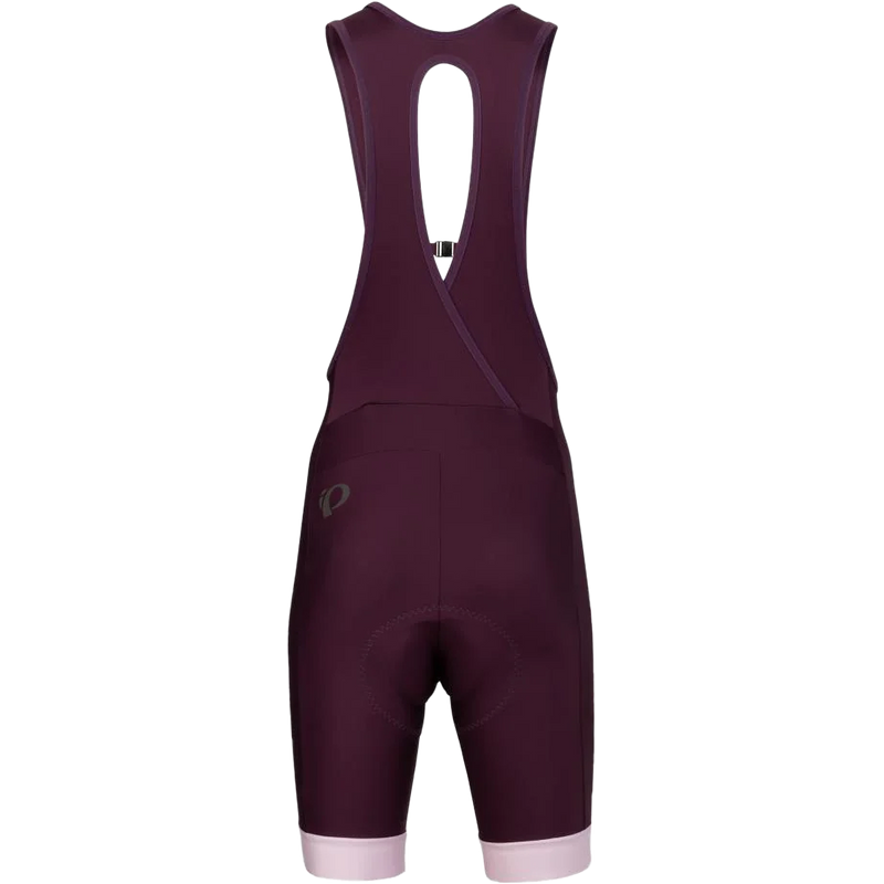Women's Attack Bib Short, Pearl Izumi Women's Attack Bib Short in Dark Violet back