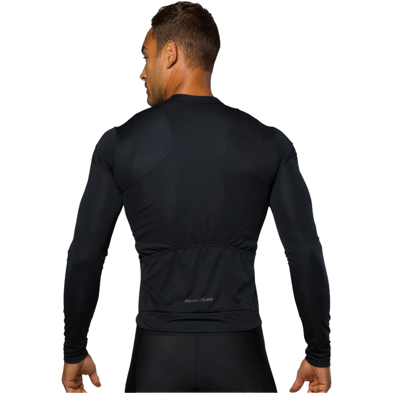 Men's Attack Long Sleeve Jersey, Pearl Izumi Men's Attack Long Sleeve Jersey in Black back