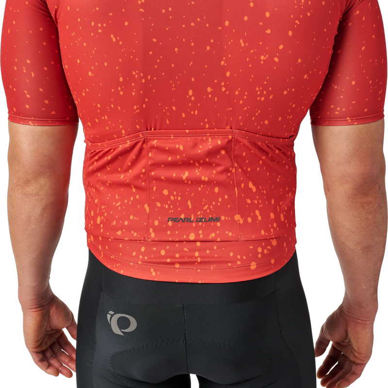 Men's Attack Short Sleeve Jersey, Pearl Izumi Men's Attack Short Sleeve Jersey Back Pocket