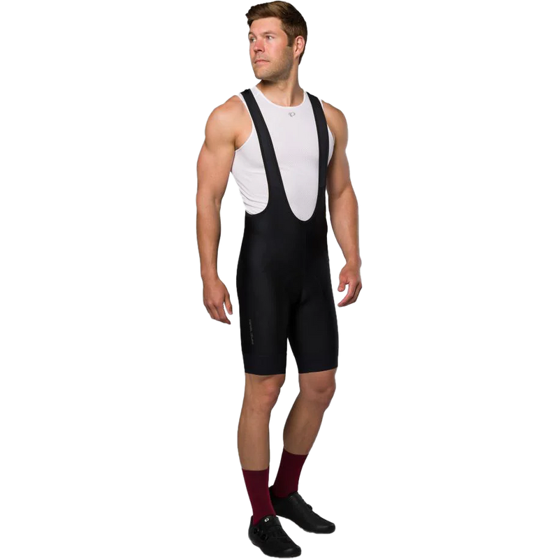 Men's Attack Bib Short, Pearl Izumi Men's Attack Bib Short in black front left