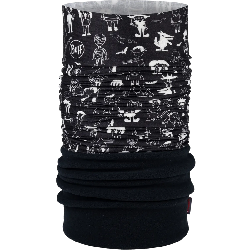 Buff Youth Polar Multifunctional Neckwear in Lirry Black