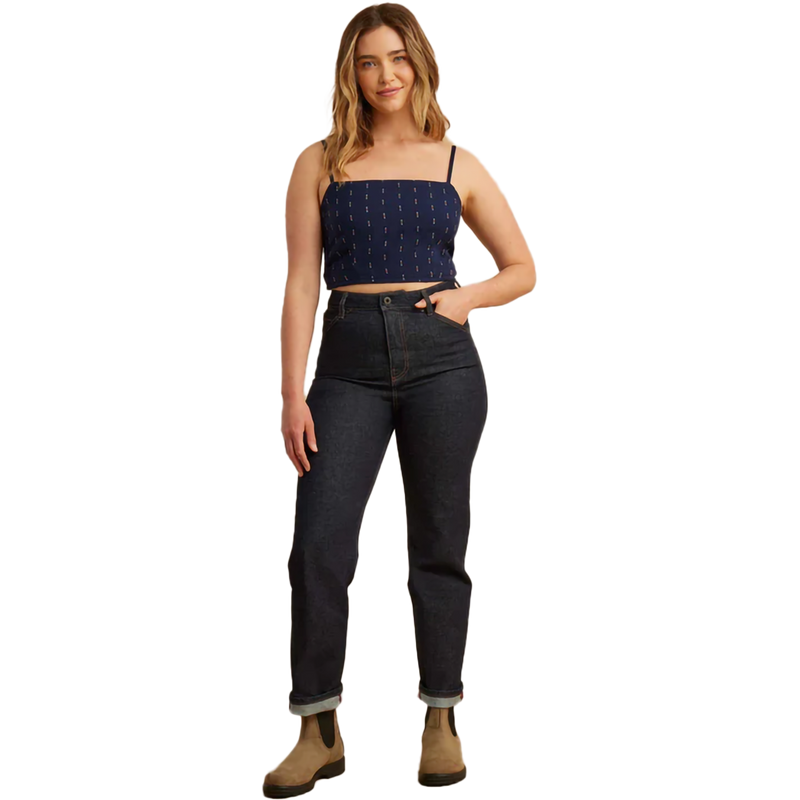 Women's Pic Cami, Roark Women's Pic Cami in Dark Navy front