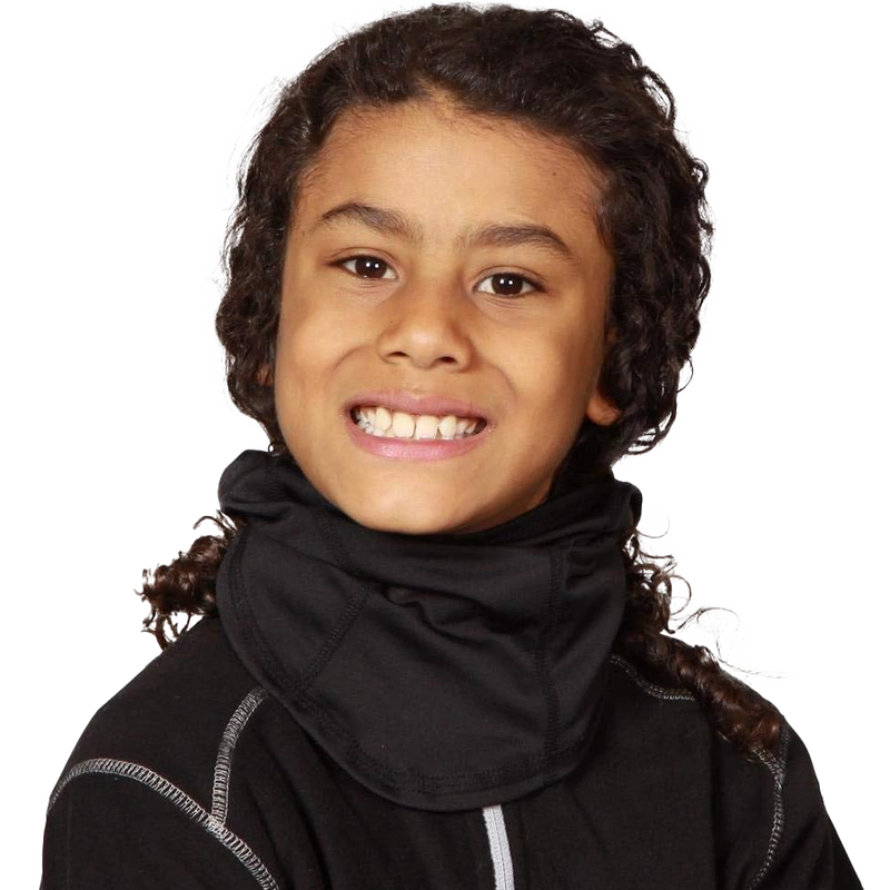 Youth MaxClava Reversible, Turtle Fur Youth MaxClava Reversible on neck