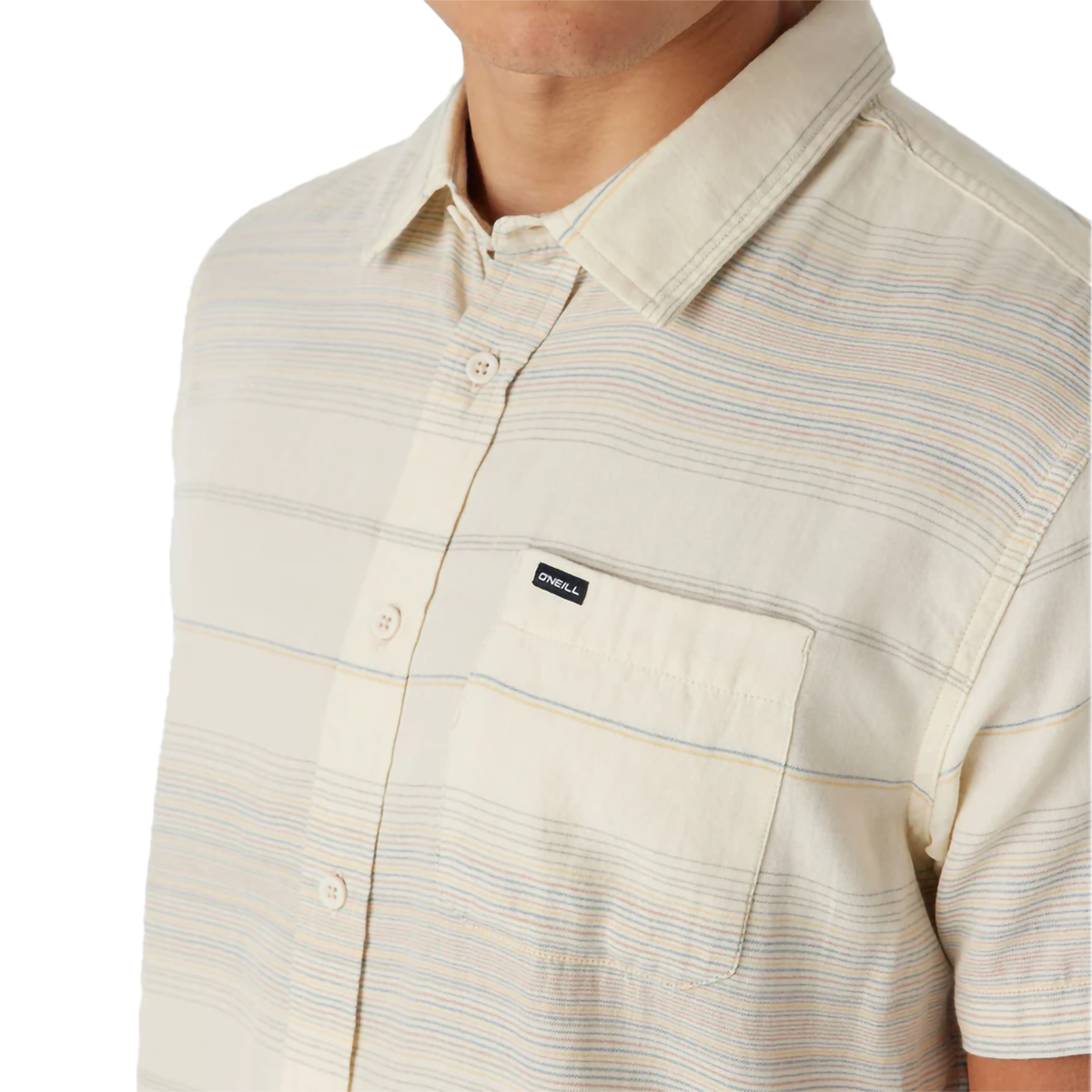 Men's Seafaring Stripe Short Sleeve Standard Fit alternate view