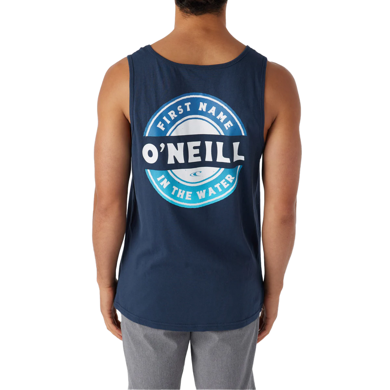 Men's Coin Flip Tank, O'Neill Men's Coin Flip Tank in Navy2 back