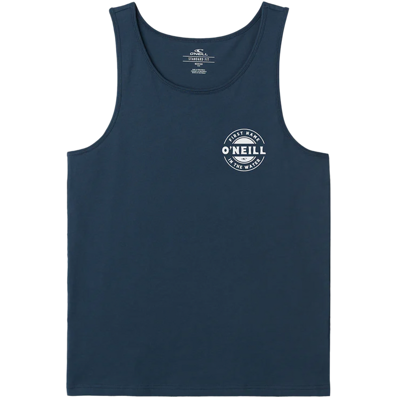 Men's Coin Flip Tank, O'Neill Men's Coin Flip Tank in Navy2 front