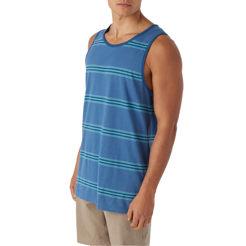Men's Smasher Tank, O'Neill Men's Smasher Tank in Indigo front left