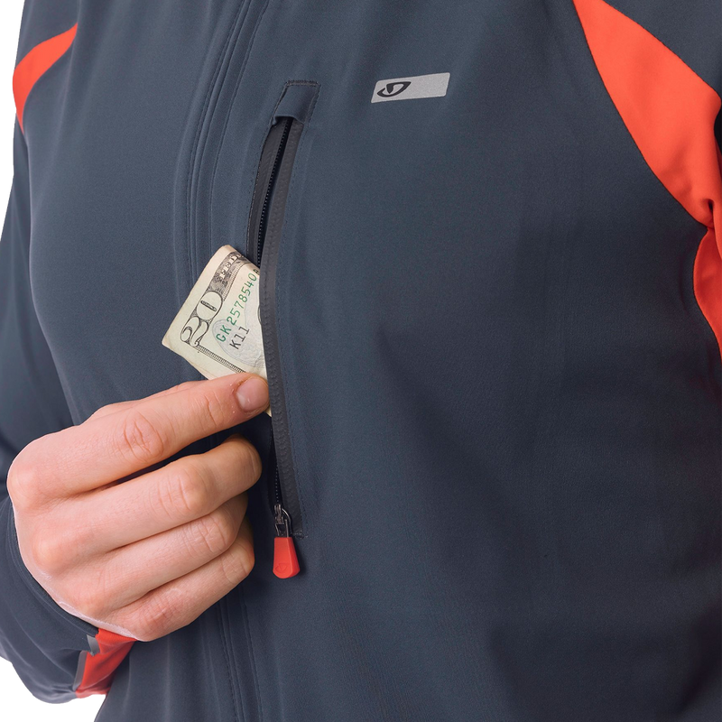 Women's Chrono Pro Neoshell Jacket, Giro Women's Chrono Pro Neoshell Jacket stash pocket