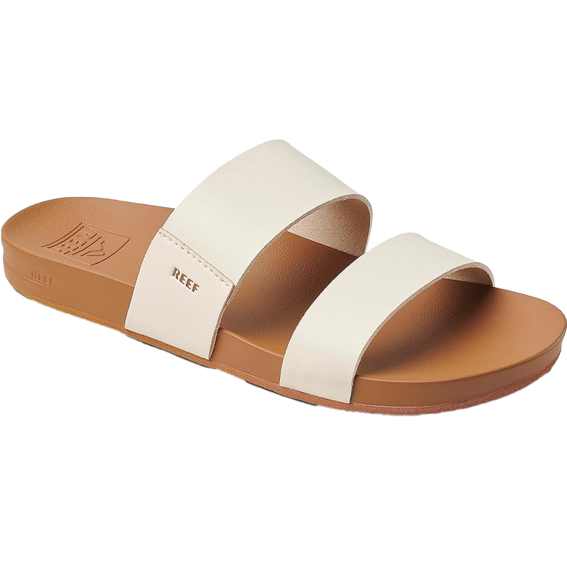 Women's Cushion Vista Slide, Reef Women's Cushion Vista Slide in Vintage front right