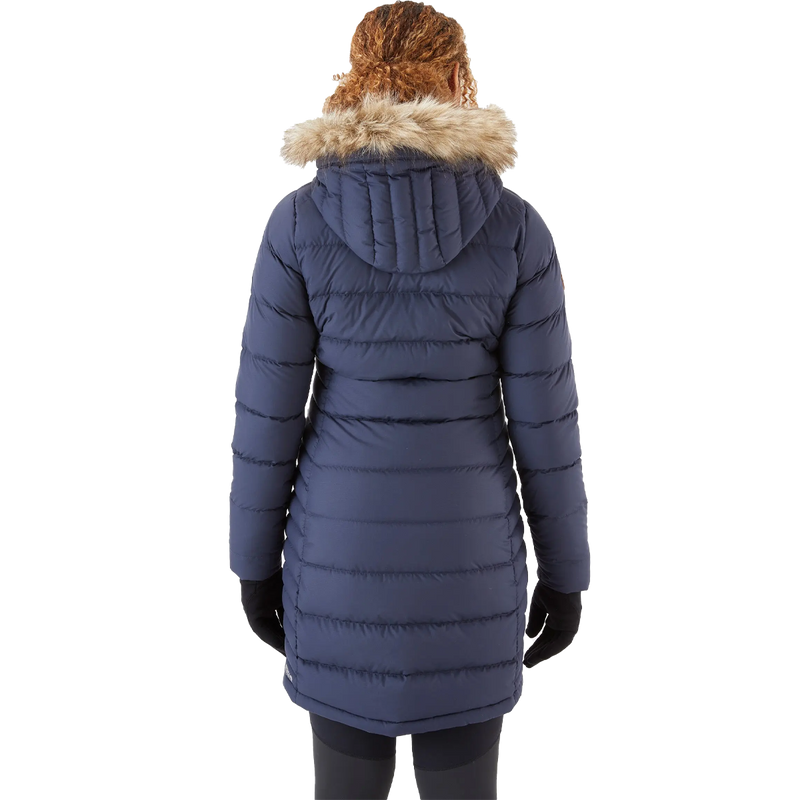 Women's Deep Cover Parka, Rab Women's Deep Cover Parka back