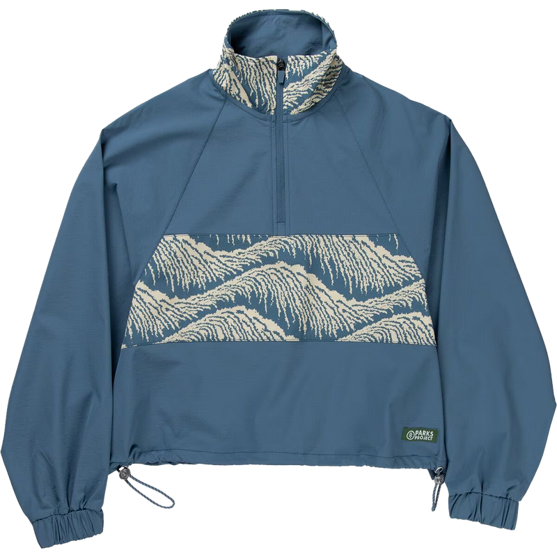 Women's Acadia Waves 1/4 Zip Windbreaker, Featured Image