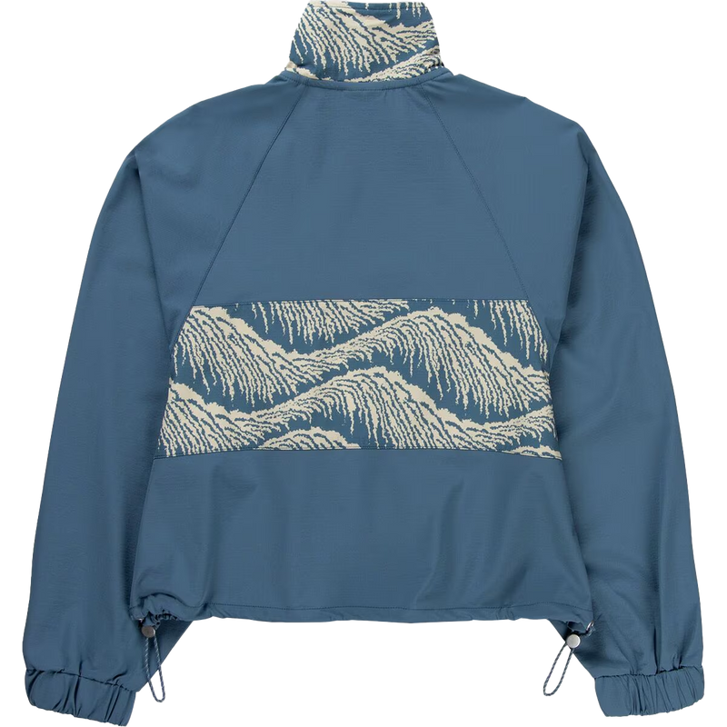 Women's Acadia Waves 1/4 Zip Windbreaker, Parks Project Women's Acadia Waves 1/4 Zip Windbreaker back