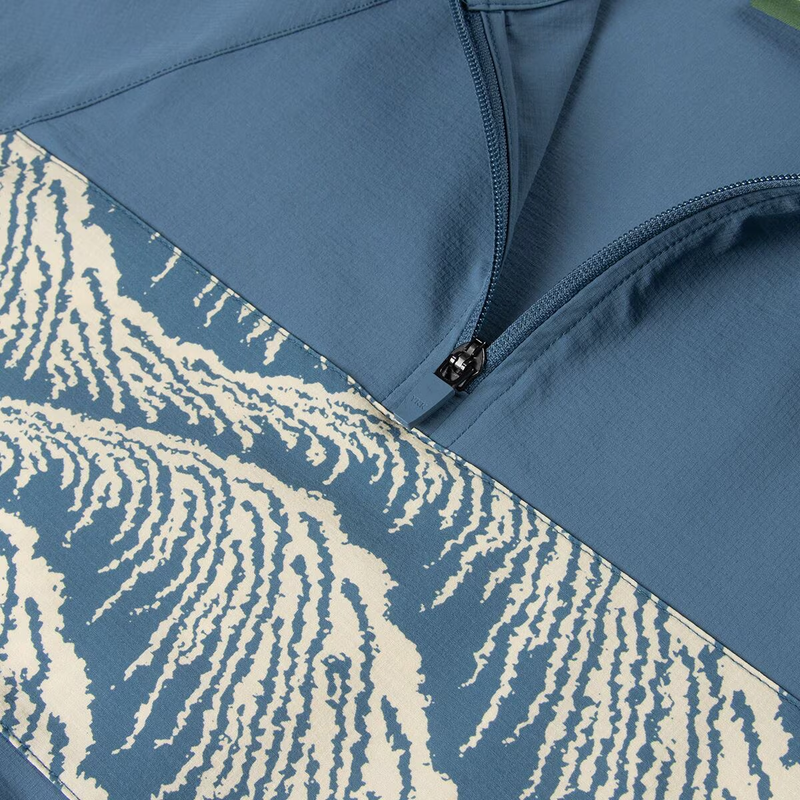 Women's Acadia Waves 1/4 Zip Windbreaker, Parks Project Women's Acadia Waves 1/4 Zip Windbreaker zipper