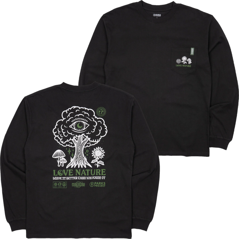 Love Nature Long Sleeve Tee, Featured Image