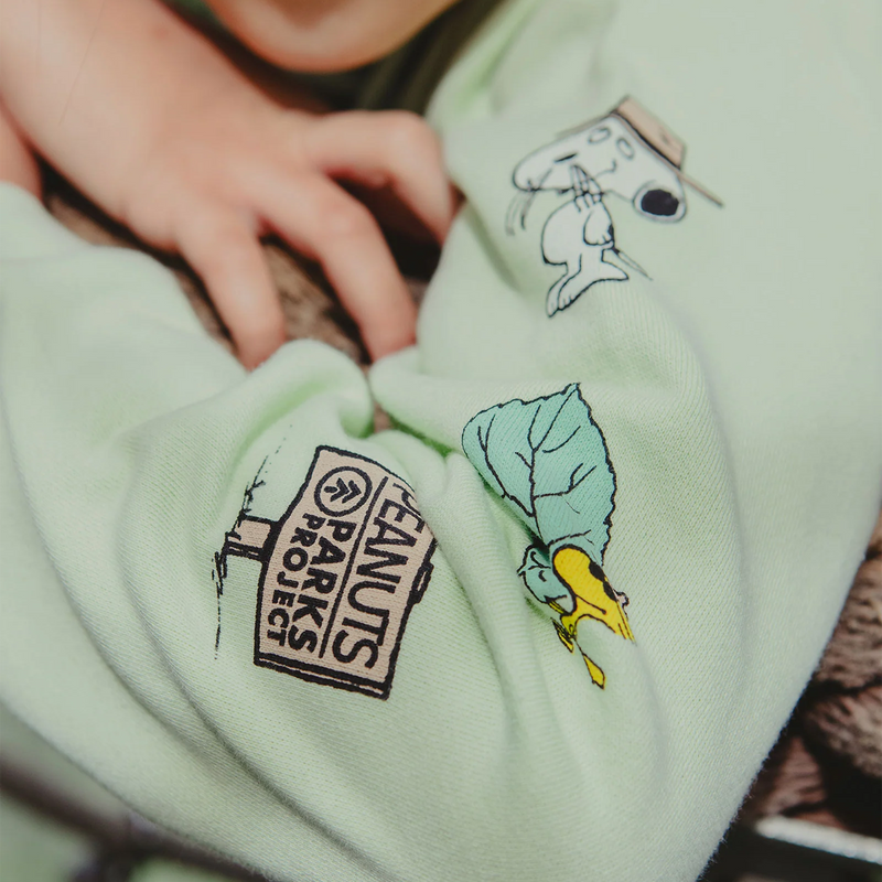 Youth Peanuts Adventure Awaits Hoodie, Parks Project Youth Peanuts Adventure Awaits Hoodie sleeve