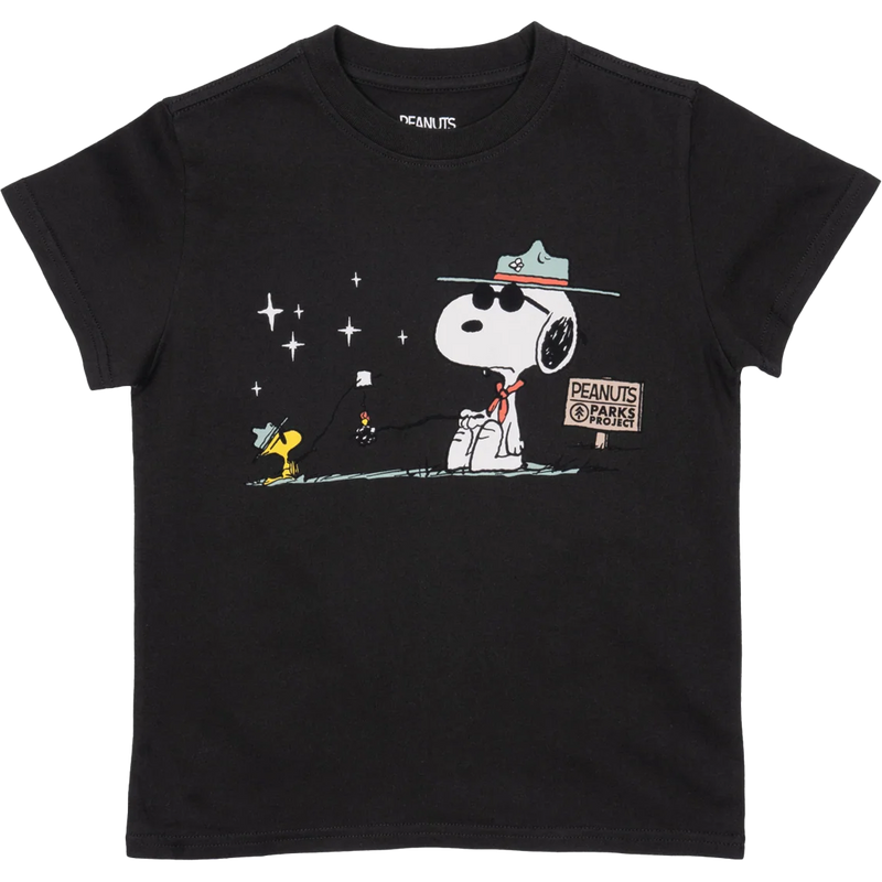 Youth Peanuts Happy Campers Tee, Featured Image
