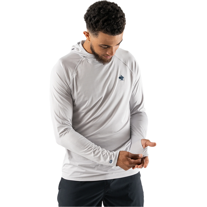 Men's UPF Deflector 2.0, Rabbit Men's UPF Defector 2.0 in 057 Quiet Grey front