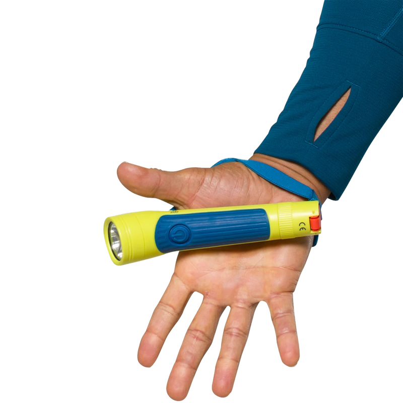 Polaris 200R Hand Torch, Nathan Polaris 200R Hand Torch on off button