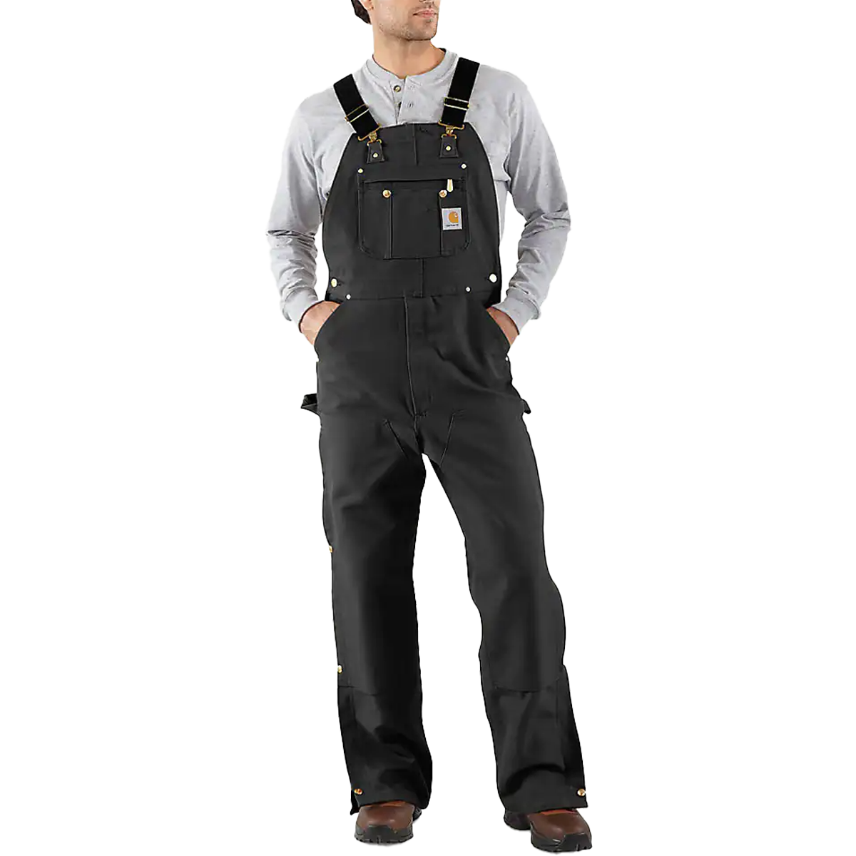 Men's Loose Fit Firm Duck Bib Overall – Sports Basement