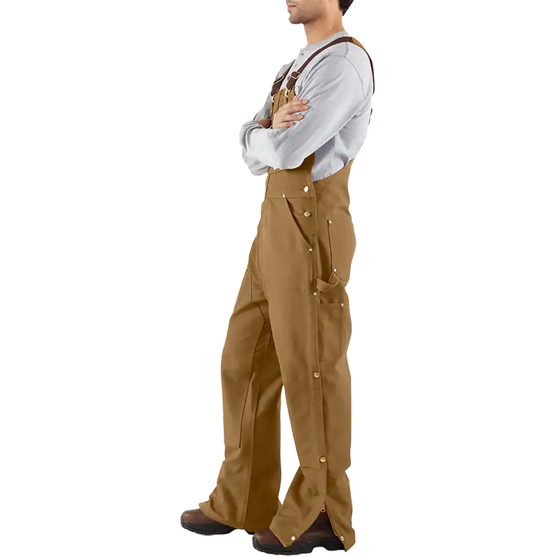 Men's Loose Fit Firm Duck Bib Overall, Men's Loose Fit Firm Duck Bib Overall side 1