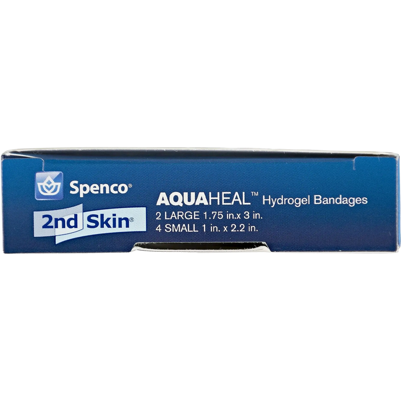 2nd Skin AquaHeal Hydrogel Bandages, Spenco Medical 2nd Skin AquaHeal Hydrogel Bandages bottom