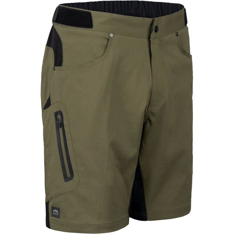 Men's Ether Short 9, Zoic Men's Ether Short 9 in Malachite front right