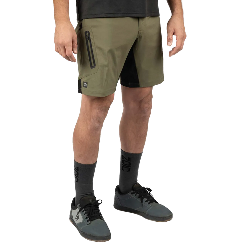 Zoic Men's Ether Short – 3-in-1 Baggy Bike Short With Removable Padded Liner