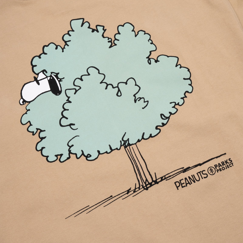 Peanuts X Parks Project Woodstock Pocket Tee, Parks Project Peanuts X Parks Project Woodstock Pocket Tee back graphic