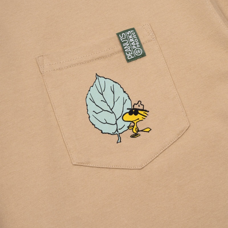 Peanuts X Parks Project Woodstock Pocket Tee, Parks Project Peanuts X Parks Project Woodstock Pocket Tee chest pocket
