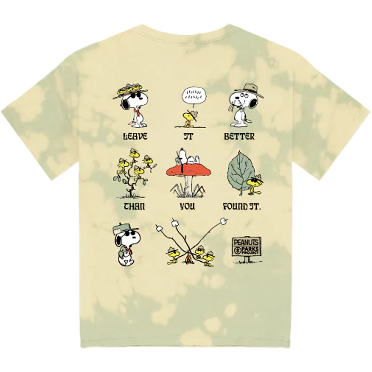 Peanuts X Parks Project Leave It Better Tee – Sports Basement