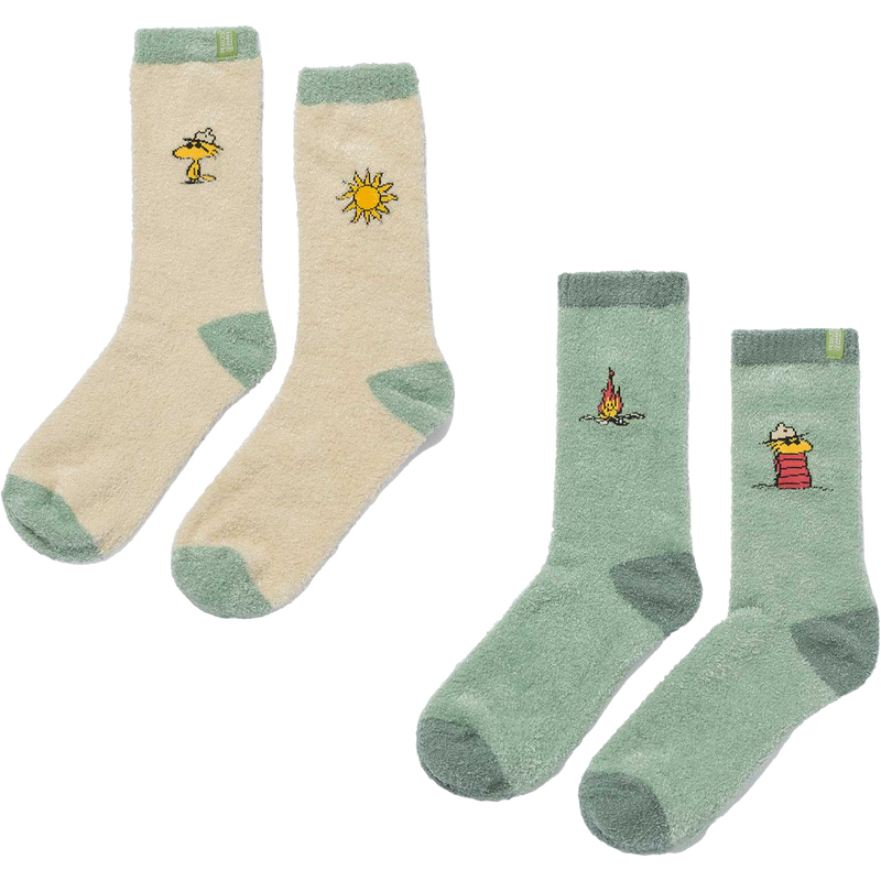 Peanuts X Parks Project Cozy 2-Pack Socks, Parks Project Peanuts X Parks Project Cozy 2-Pack Socks alt side