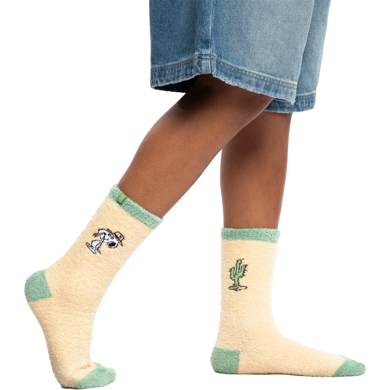 Peanuts X Parks Project Cozy 2-Pack Socks, Parks Project Peanuts X Parks Project Cozy 2-Pack Socks on model