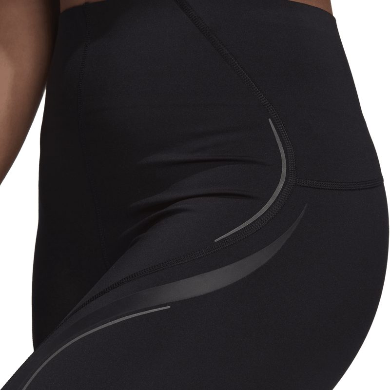 Women's Tailored HIIT Luxe 7/8 Leggings, adidas Women's Tailored HIIT Luxe 7/8 Leggings seam detail