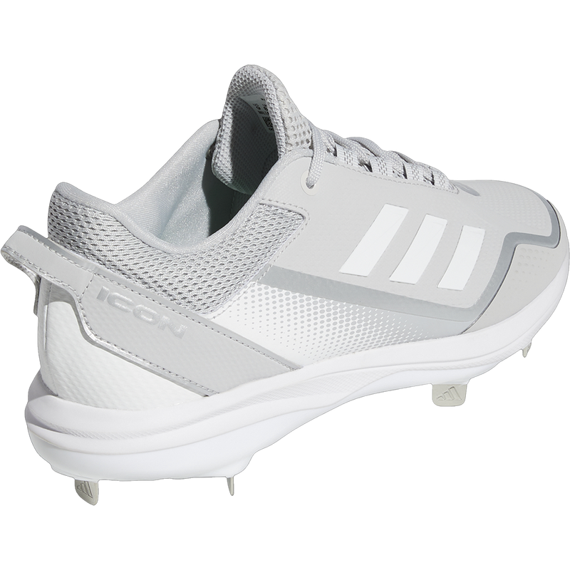 Icon 7 Metal, Adidas Icon 7 Metal in Light Grey/White/Silver back right