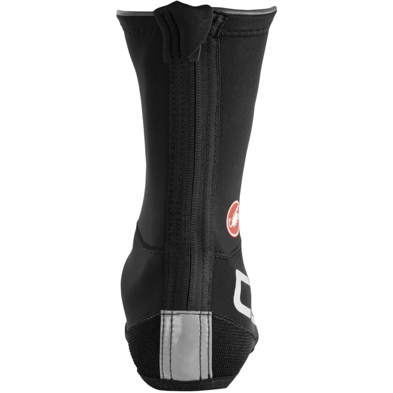 Diluvio UL Shoecover, Castelli Diluvio UL Shoecover in 010-Black/Silver back