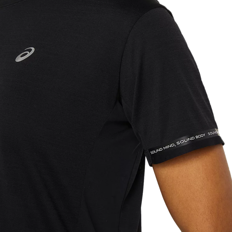 Women's Race Crop Top, Asics Women's Race Crop Top logo