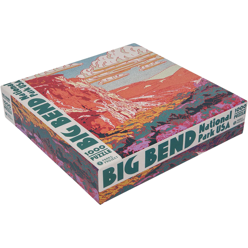 Big Bend NP 1000 Piece Puzzle, Parks Project Big Bend NP 1000 Piece Puzzle box