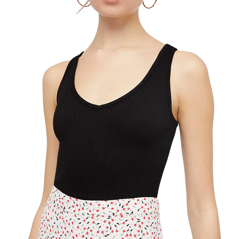 Women's Solid Rib Brami, Featured Image