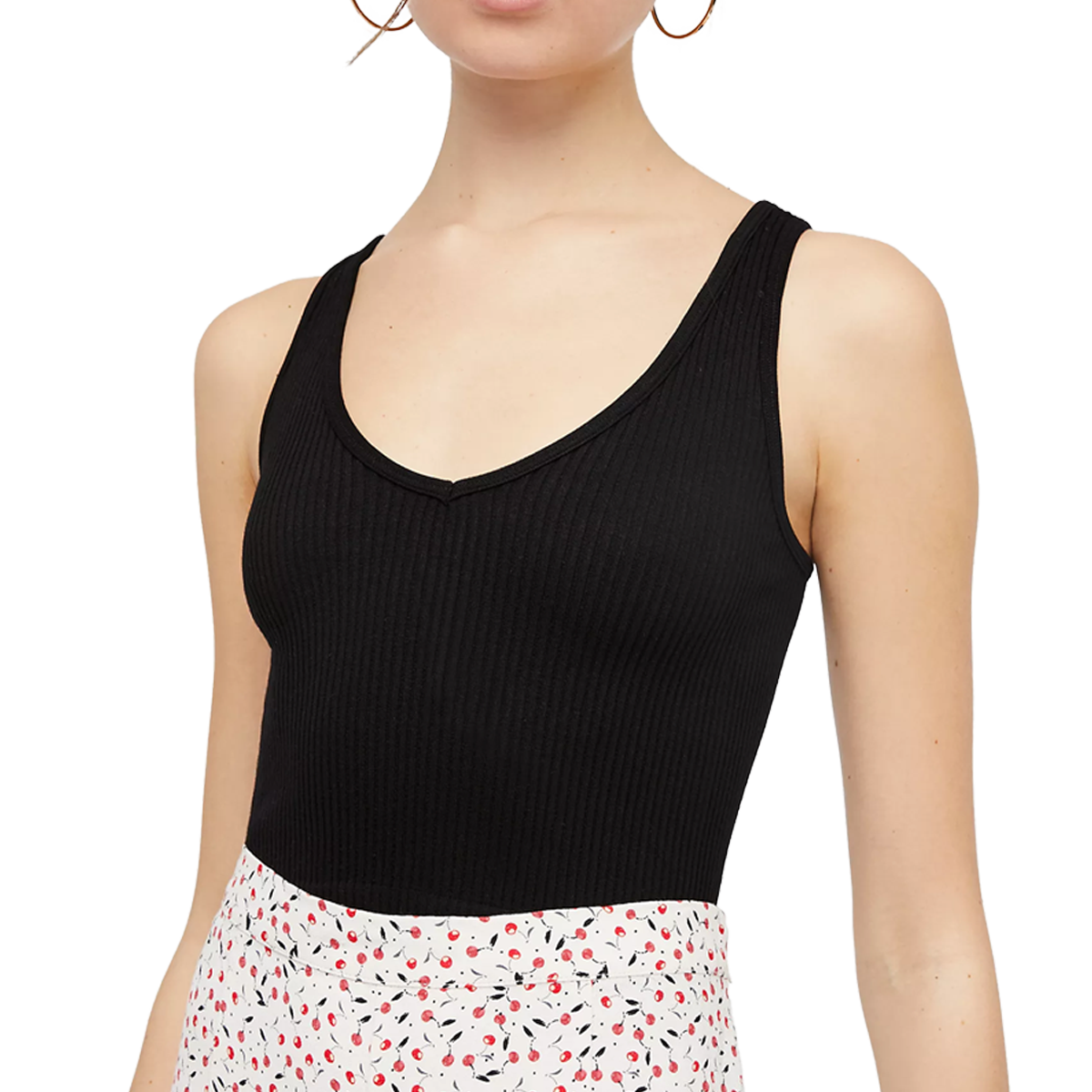 Women's Solid Rib Brami alternate view