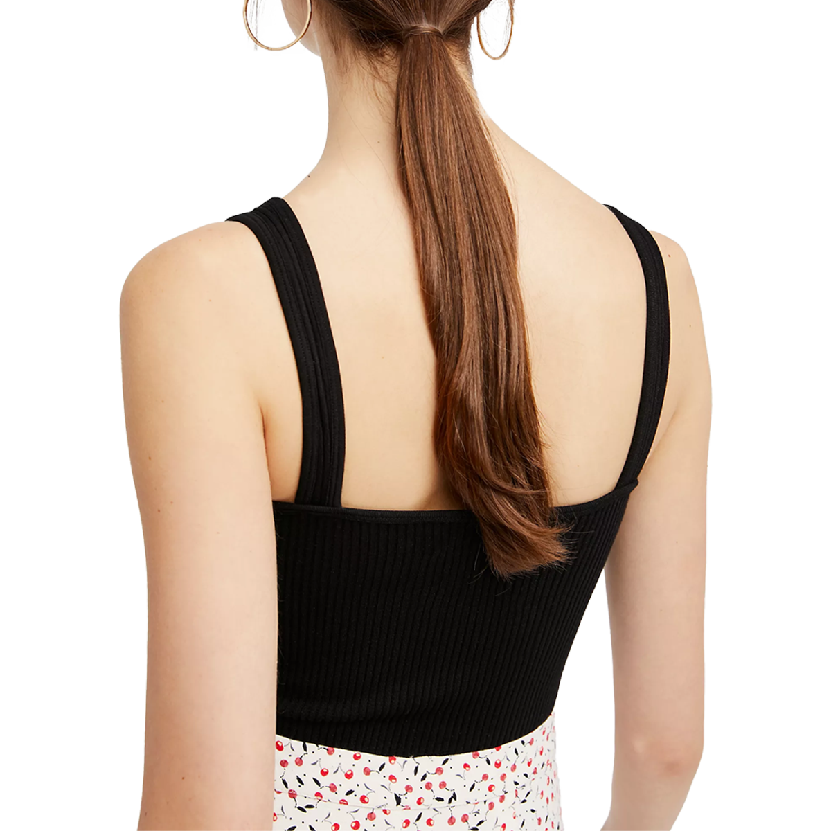 Women's Solid Rib Brami alternate view